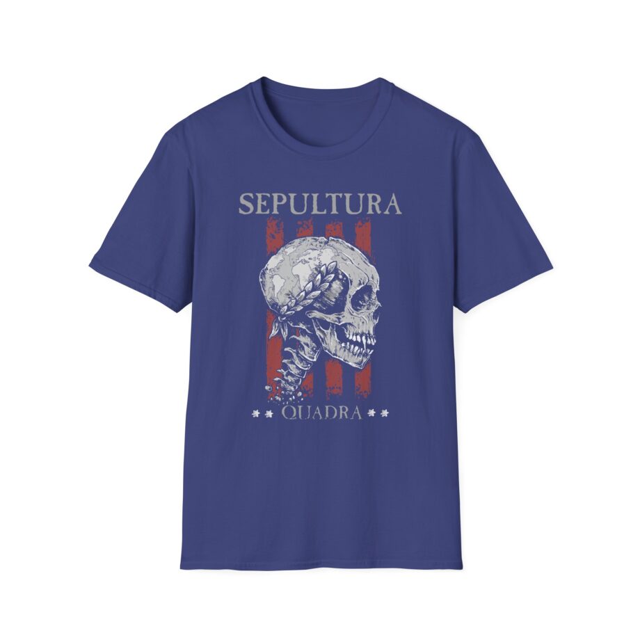 Sepultura Quadra Skull Unisex Softstyle T-shirt