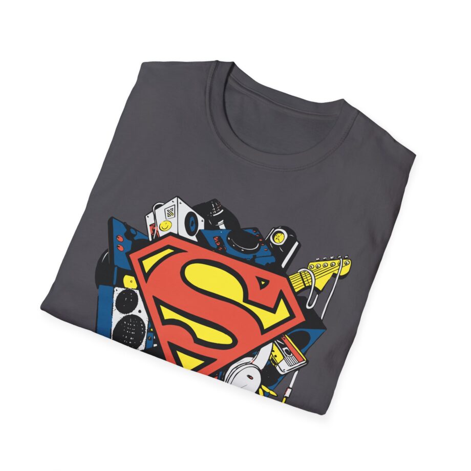 Kaskade X Superman Musician Unisex Softstyle T-shirt