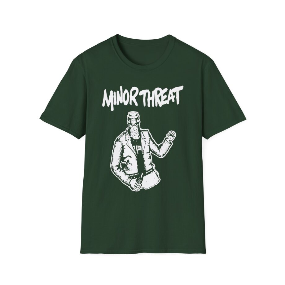 Minor Threat Minor Threat Bottled Violence Punk Unisex Softstyle T-shirt