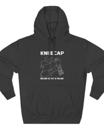 Kneecap England Get Out of Ireland Three-Panel Fleece Hoodie