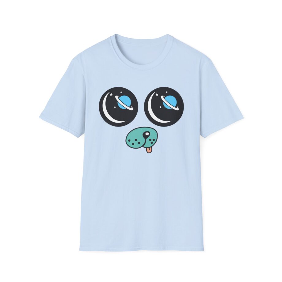 Dantdm Saturn Eyes Pug Face Unisex Softstyle T-shirt