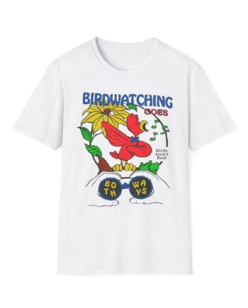 Birds Arent Real Unisex Softstyle T-shirt