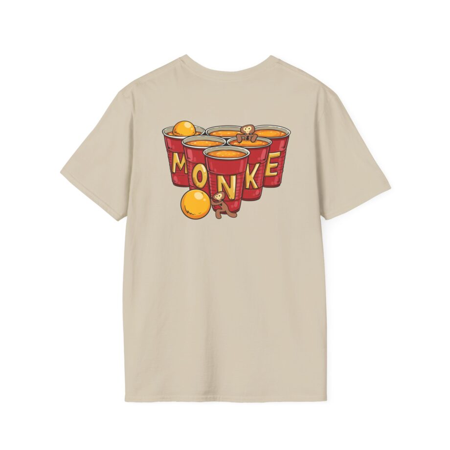 Spoonkidv Monke Pong Unisex Softstyle T-Shirt