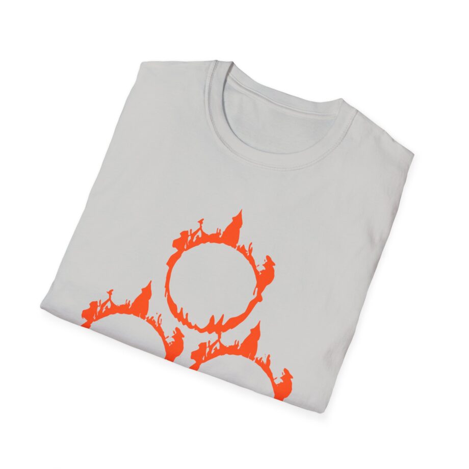 Periphery Circle Flames Unisex Softstyle T-shirt