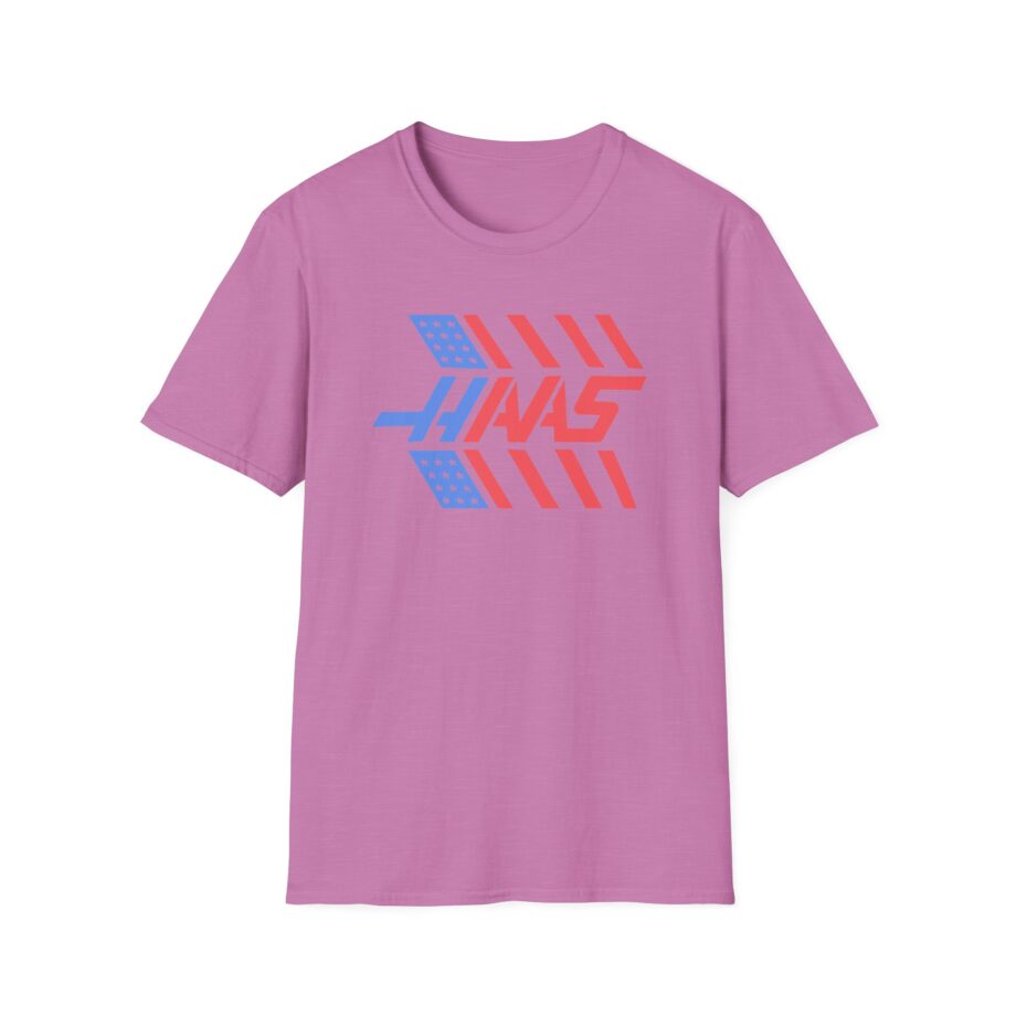 Haas F1 Stars and Stripes Unisex Softstyle T-Shirt