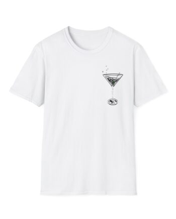Jll Martini Glass Unisex Softstyle T-Shirt