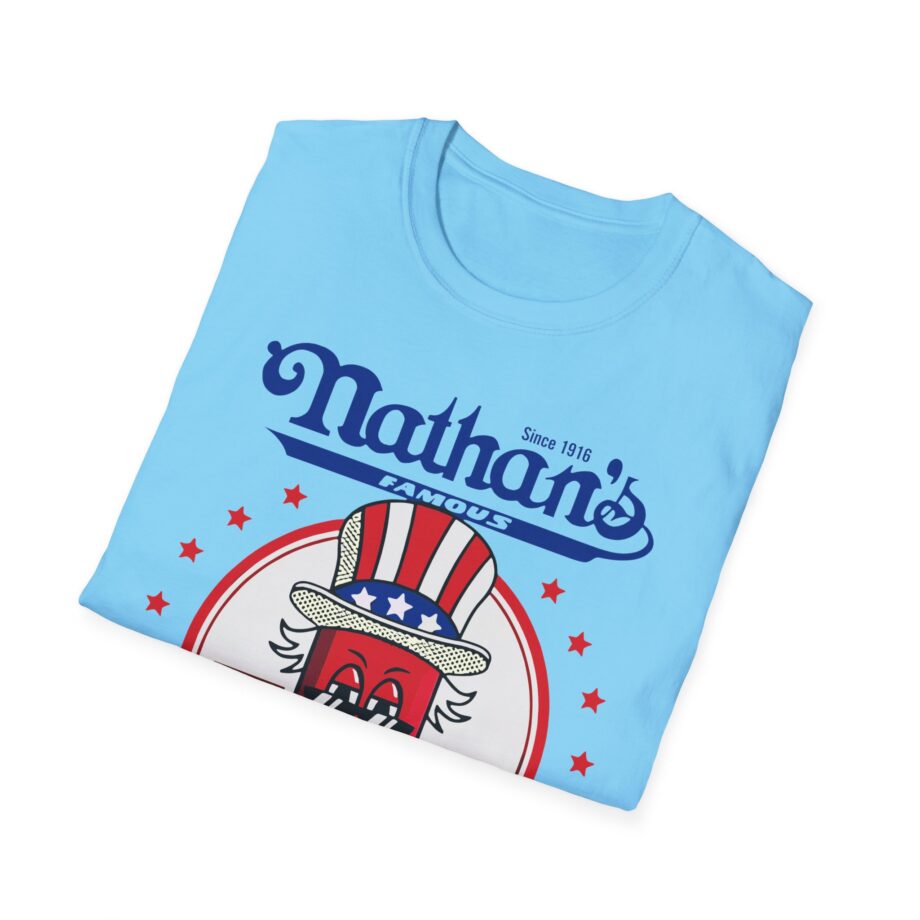Matt Stonie Nathans Famous 2024 Hot Dog Eating Contest Unisex Softstyle T-shirt