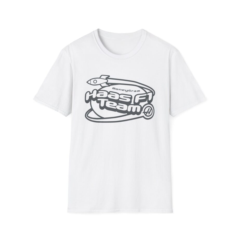 Haas F1 Team Rocketship Unisex Softstyle T-Shirt