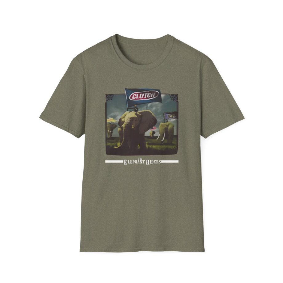 Clutch Elephant Riders Unisex Softstyle T-Shirt
