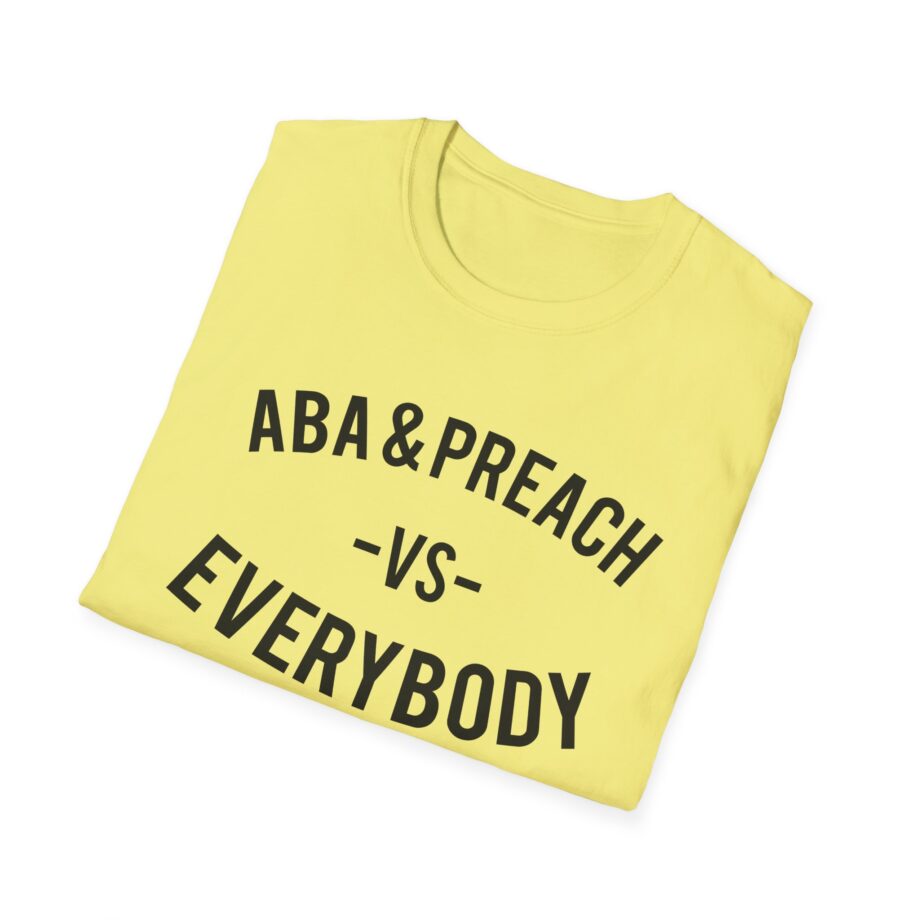Aba and Preach Unisex Softstyle T-Shirt