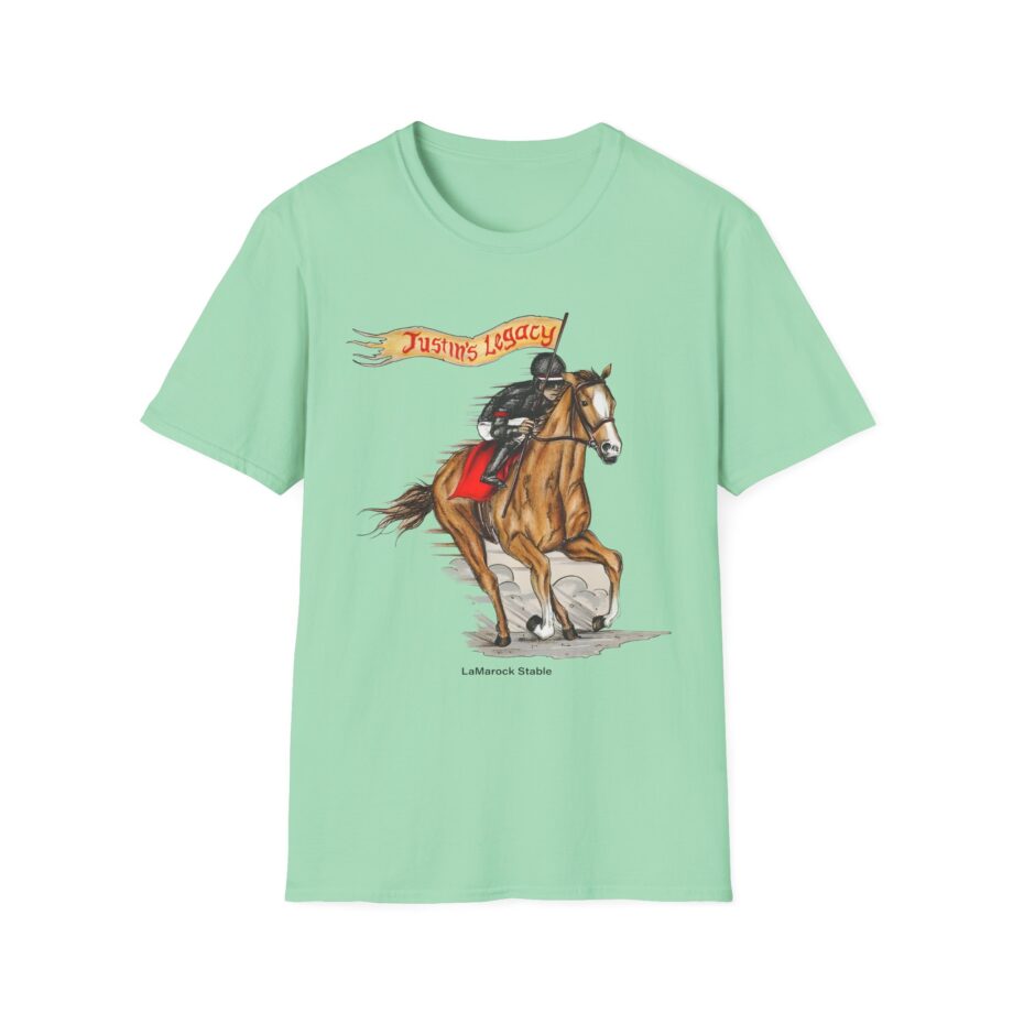 Arcangel Justin's Legacy Lamarock Stable Unisex Softstyle T-Shirt