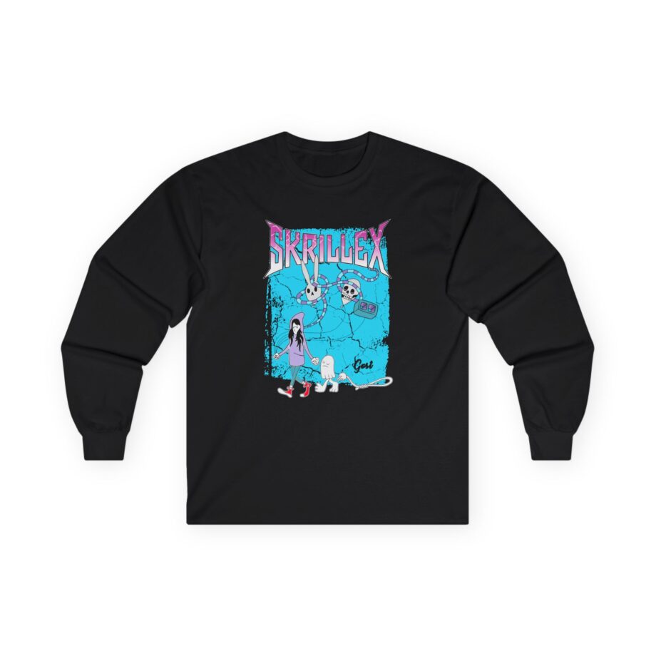 Skrillex Gost Album Cover Unisex Ultra Cotton Long Sleeve Tee
