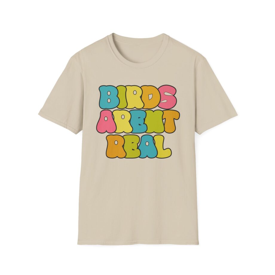 Birds Arent Real Unisex Softstyle T-shirt
