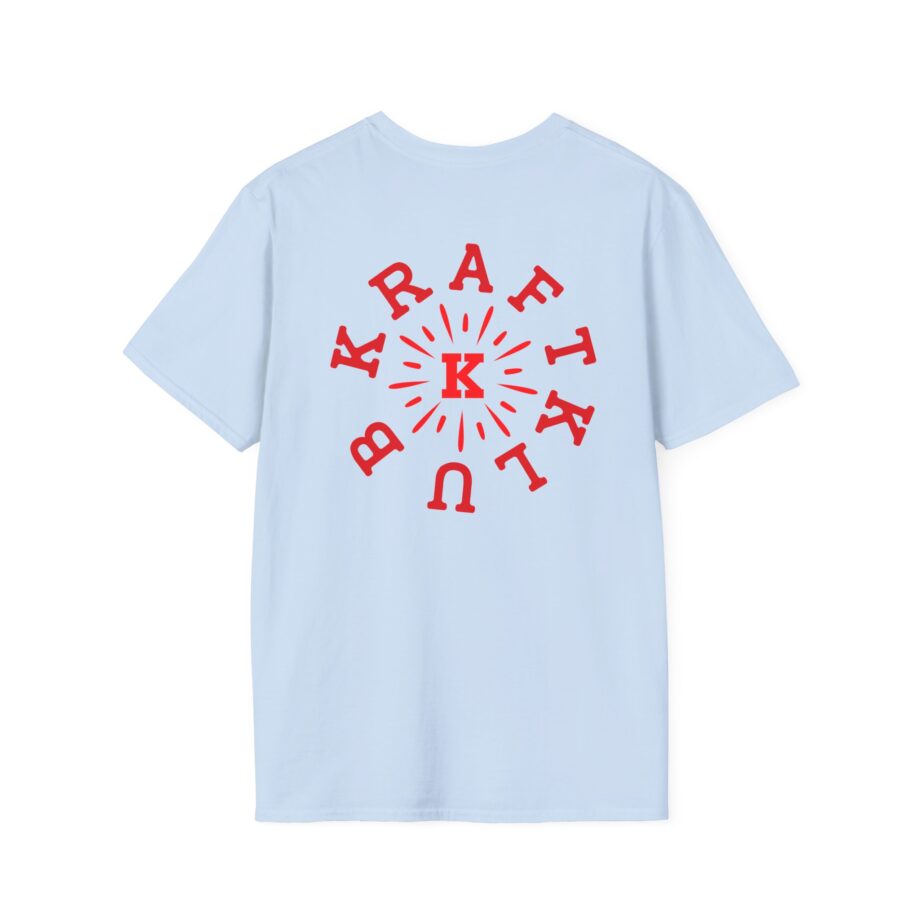 Kraftklub Glowing K Unisex Softstyle T-shirt
