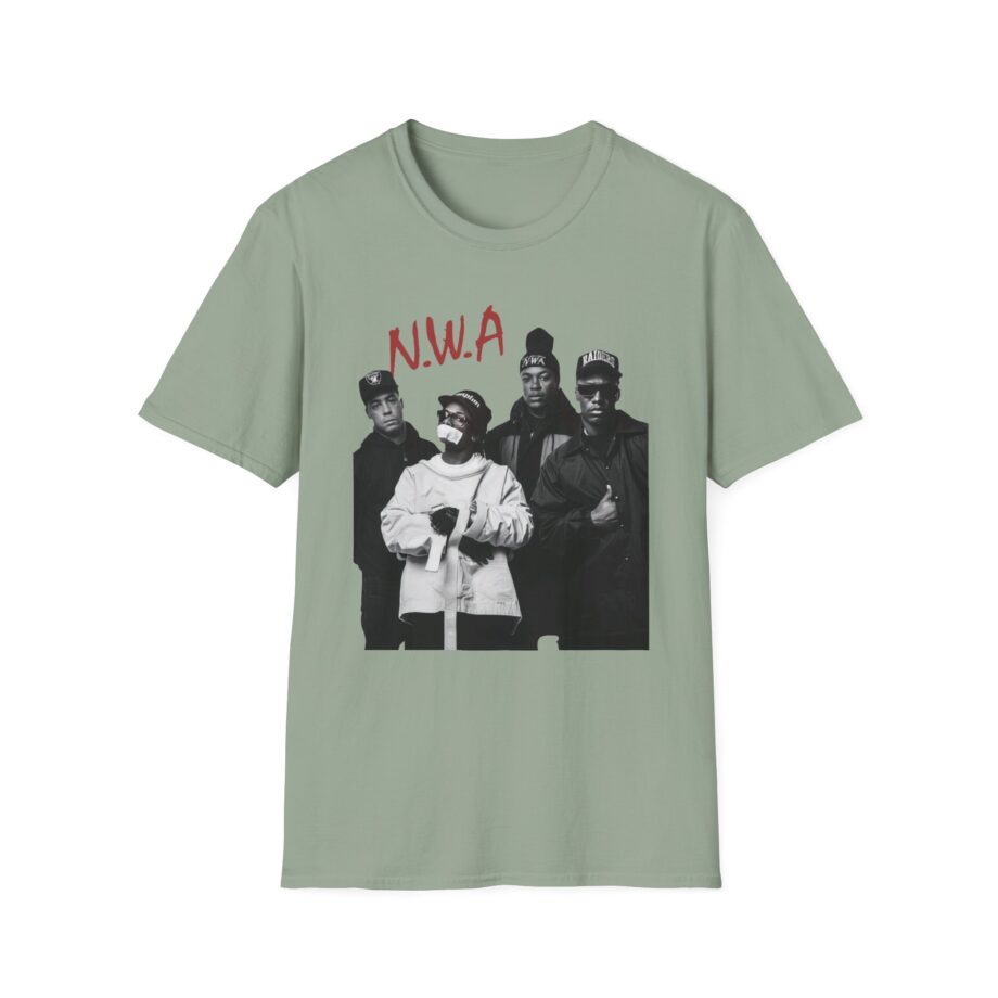 Nwa Rap Unisex Softstyle T-shirt