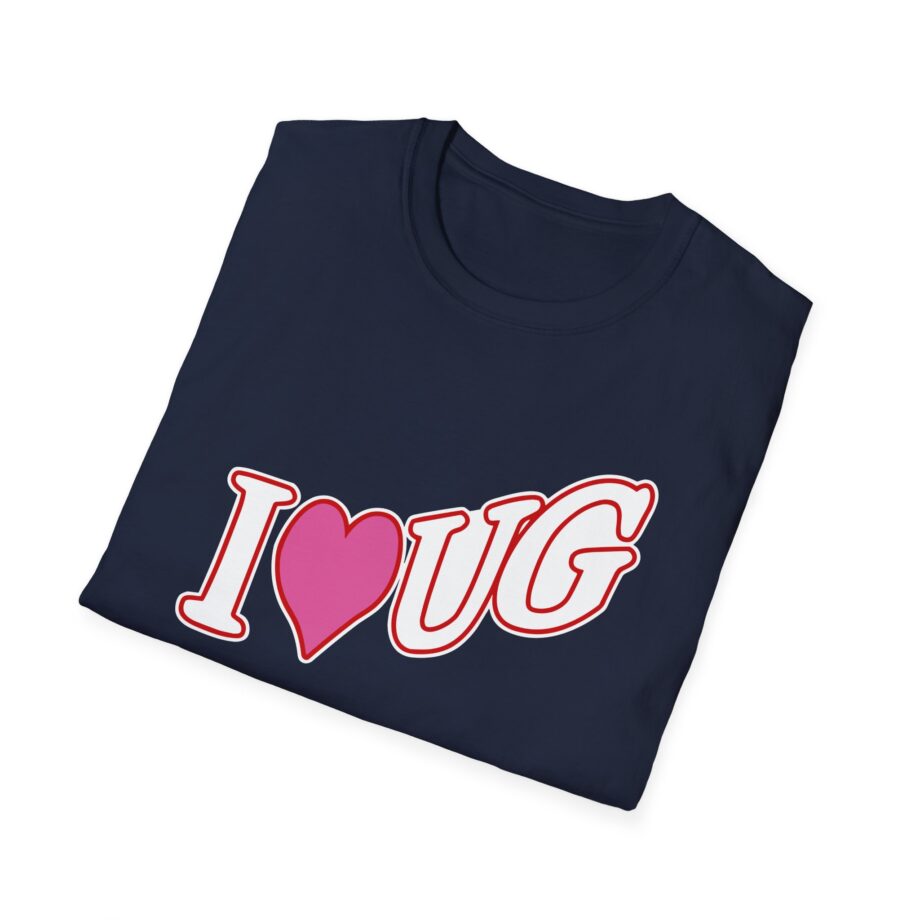 Undergrunn I Love Ug Unisex Softstyle T-Shirt
