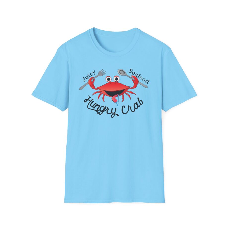 Hungry Box Hungry Crab Juicy Seafood Unisex Softstyle T-shirt