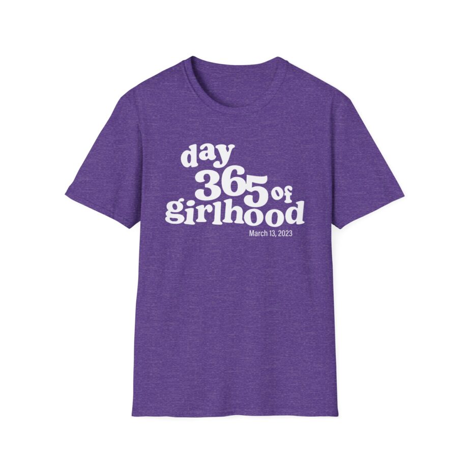 Dylan Mulvaney Day 365 Days of Girlhood  Unisex Softstyle T-Shirt