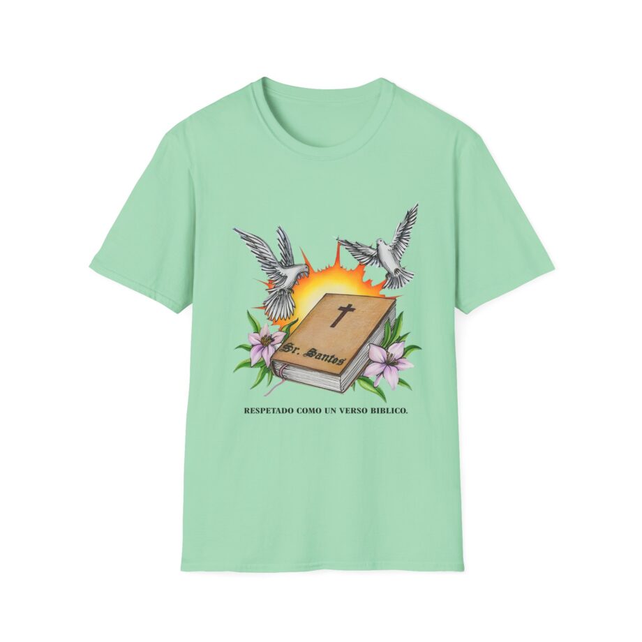 Arcangel Respira Como Un Verso Biblico Unisex Softstyle T-Shirt