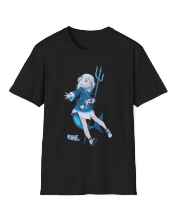 Hololive Myth Gawr Gura Unisex Softstyle T-Shirt