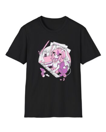 Anime Ironmouse Unisex Softstyle T-Shirt