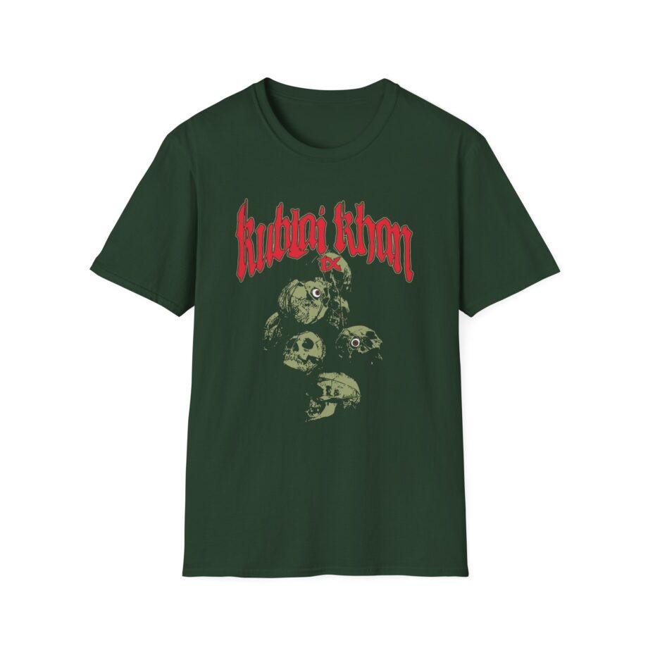 Kublai Khan Skull Unisex Softstyle T-shirt