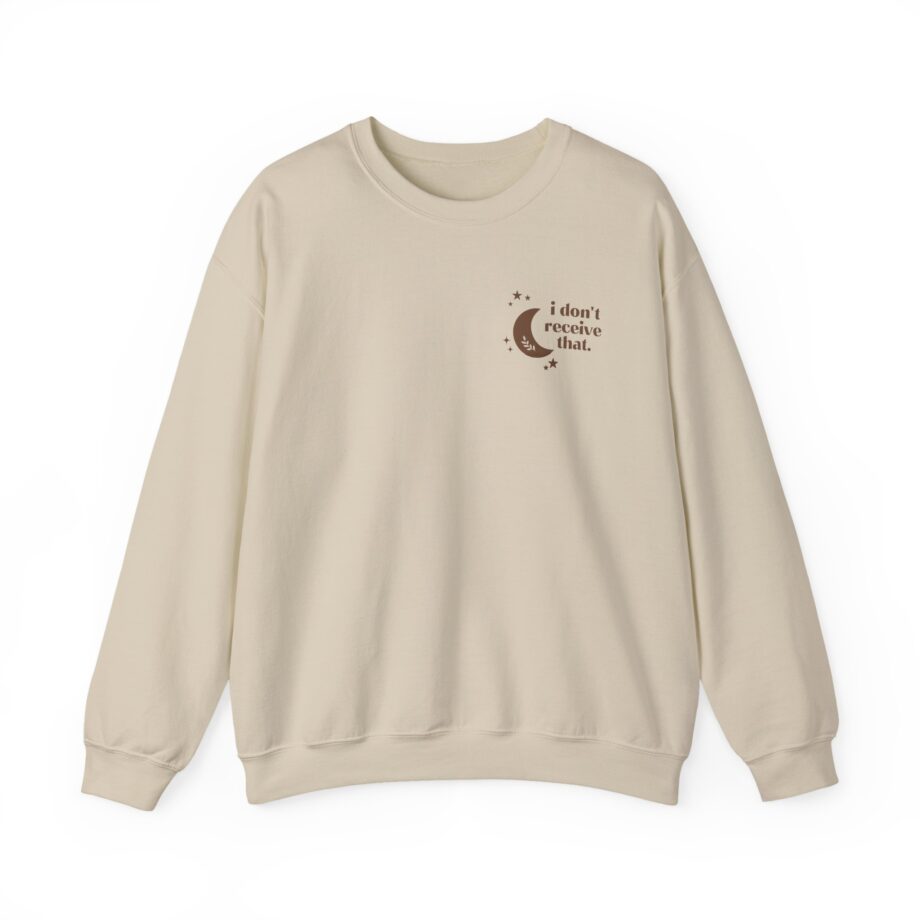 Elyse Myers I Don't Receive That Unisex Heavy Blend™ Crewneck Sweatshirt