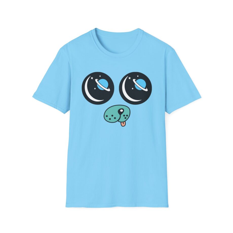 Dantdm Saturn Eyes Pug Face Unisex Softstyle T-shirt