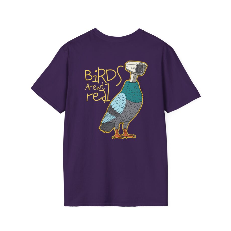 Birds Arent Real Unisex Softstyle T-shirt