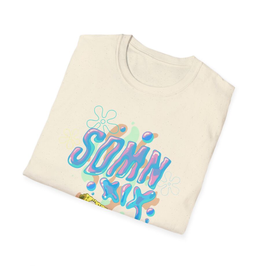 Sidemen Sdmn X Spongebob Bubble Blowing Unisex Softstyle T-Shirt