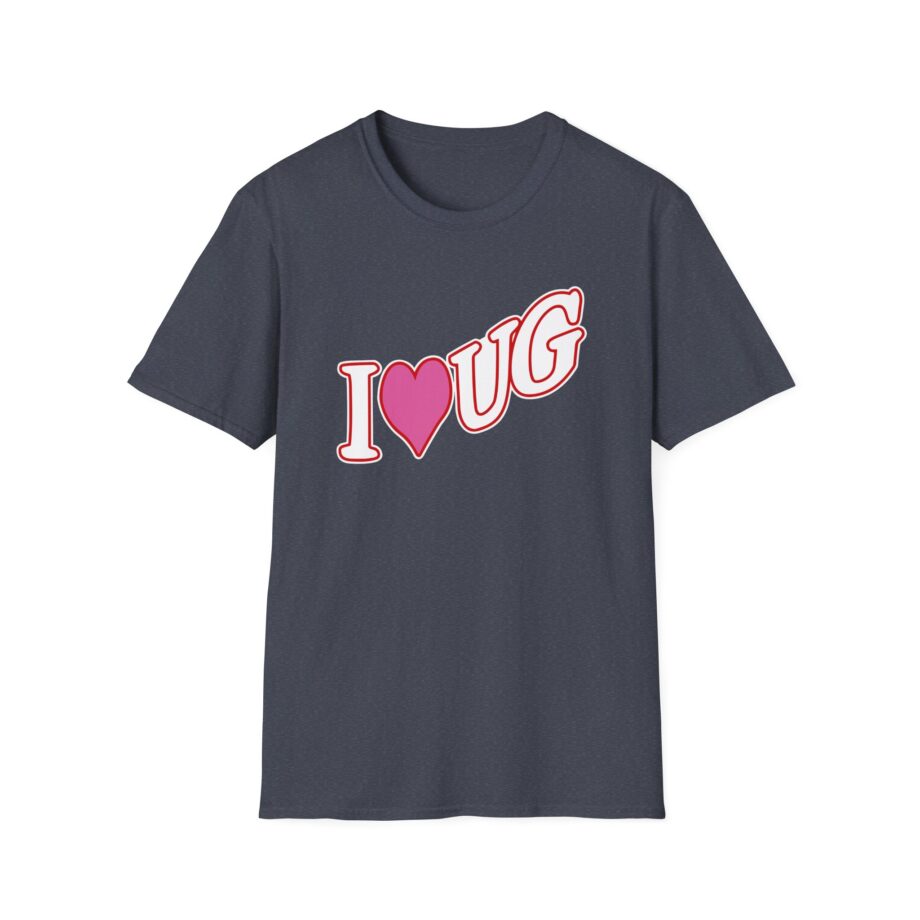 Undergrunn I Love Ug Unisex Softstyle T-Shirt