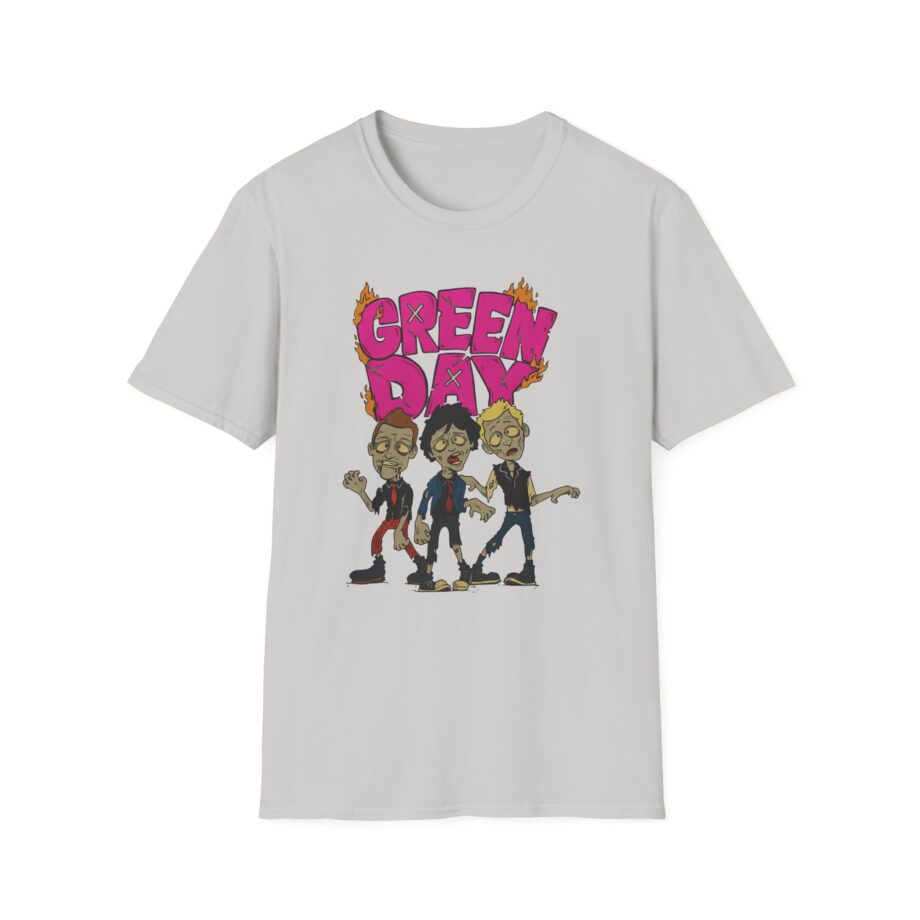 Green Day Walking Green Day Zombie Unisex Softstyle T-shirt