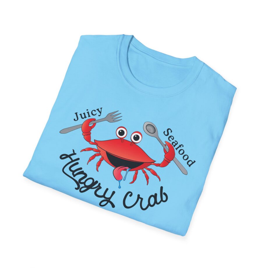 Hungry Box Hungry Crab Juicy Seafood Unisex Softstyle T-shirt