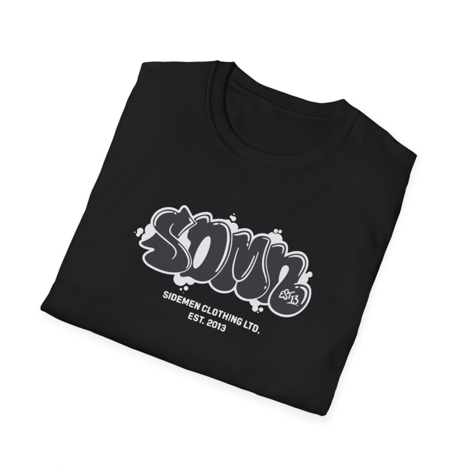 Sidemen Bubble Graffiti Unisex Softstyle T-Shirt
