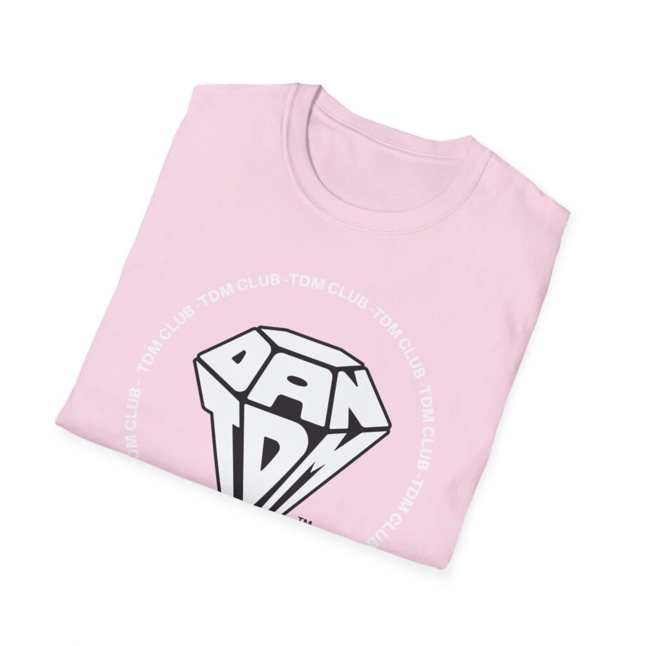 Dantdm the Diamond Minecart Unisex Softstyle T-shirt