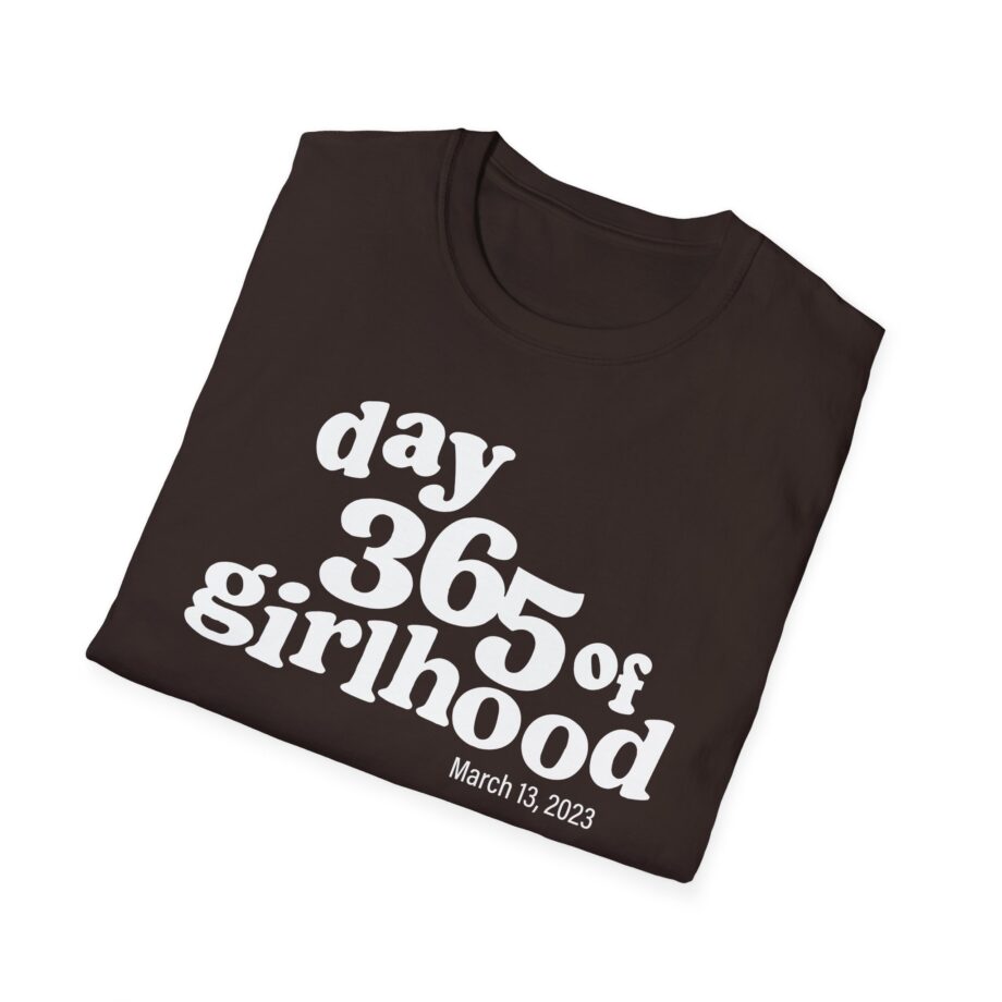 Dylan Mulvaney Day 365 Days of Girlhood  Unisex Softstyle T-Shirt