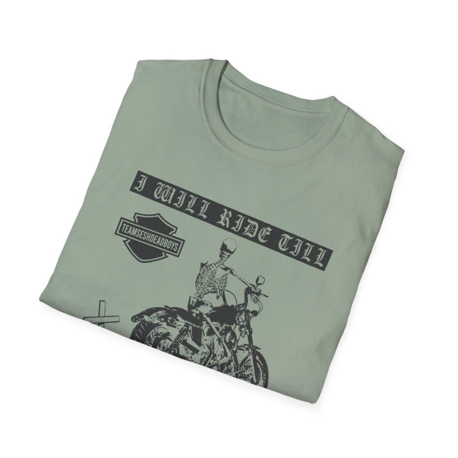 Bones Team Sesh Ride Till I Die Unisex Softstyle T-shirt
