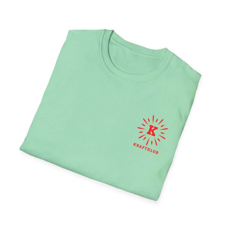 Kraftklub Glowing K Unisex Softstyle T-shirt