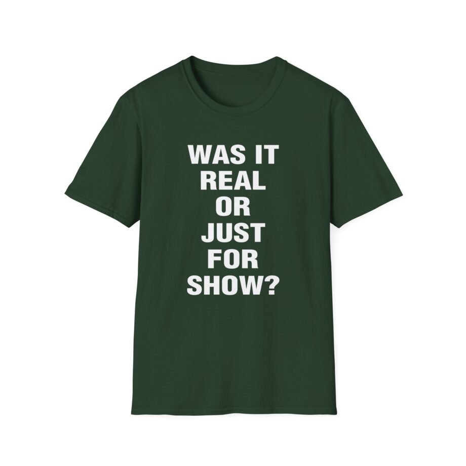 Charlie Puth Was It Real Unisex Softstyle T-Shirt