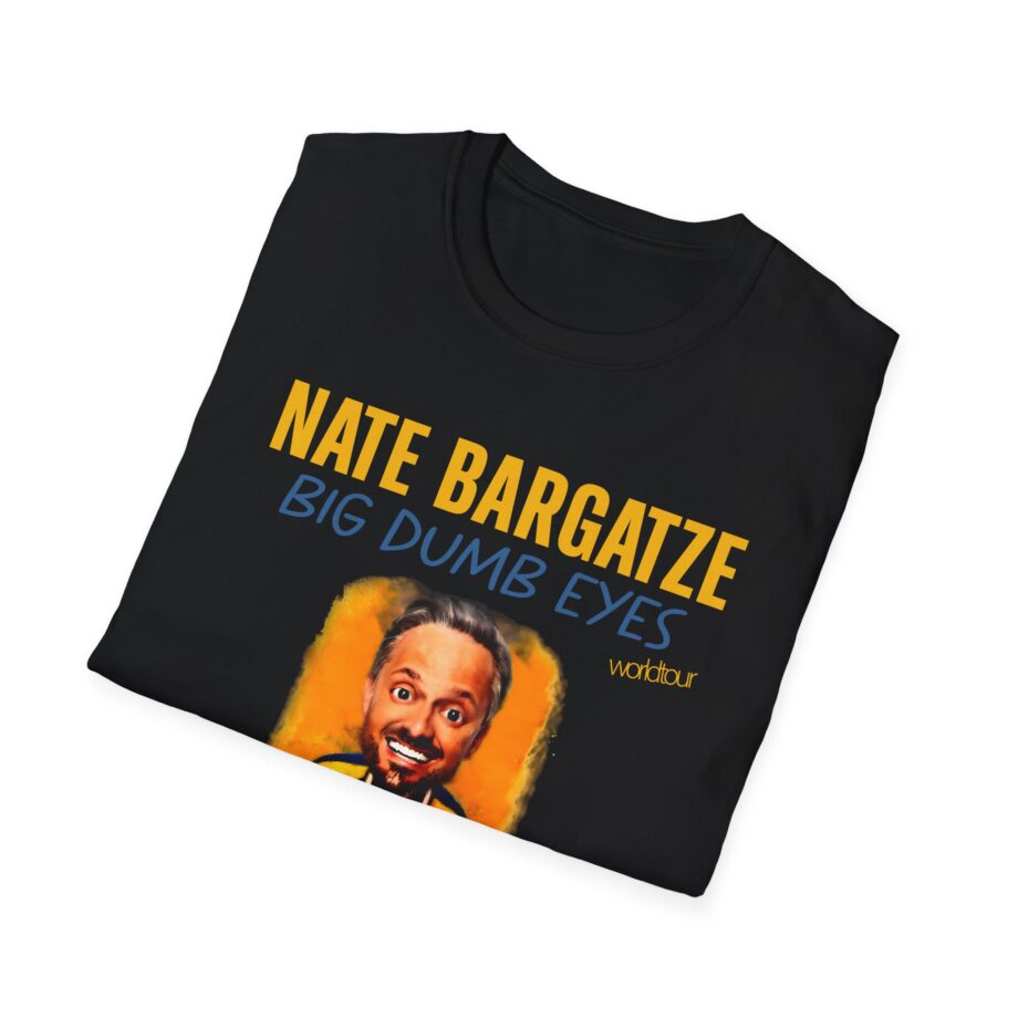 Nate Bargatze Big Dumb Eyes Tour Unisex Softstyle T-Shirt