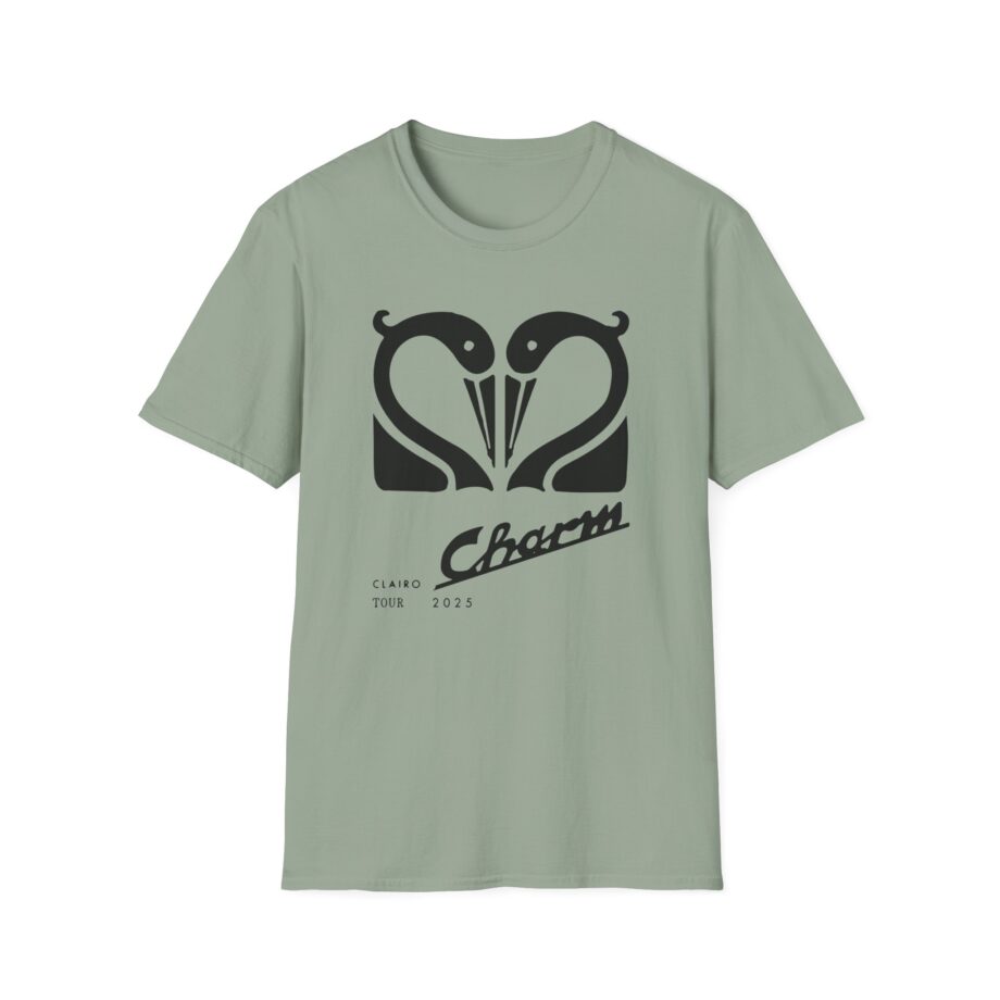 Clairo Charm Swan Europe Tour Unisex Softstyle T-Shirt