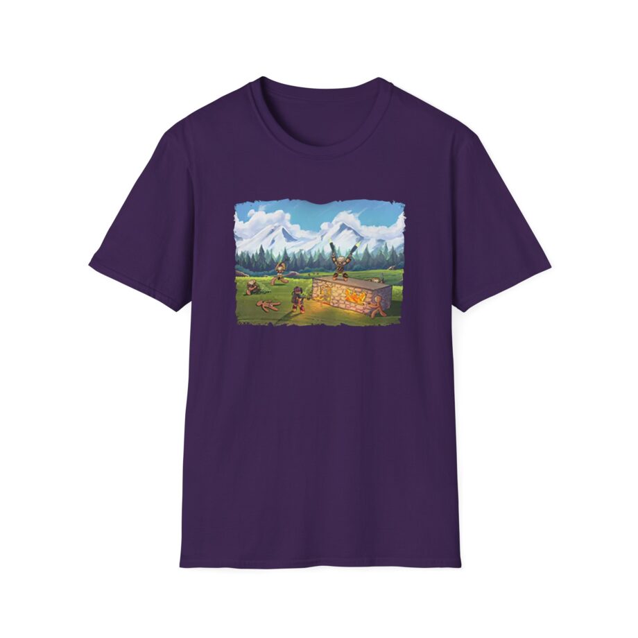 Spoonkid Battlefield Unisex Softstyle T-Shirt