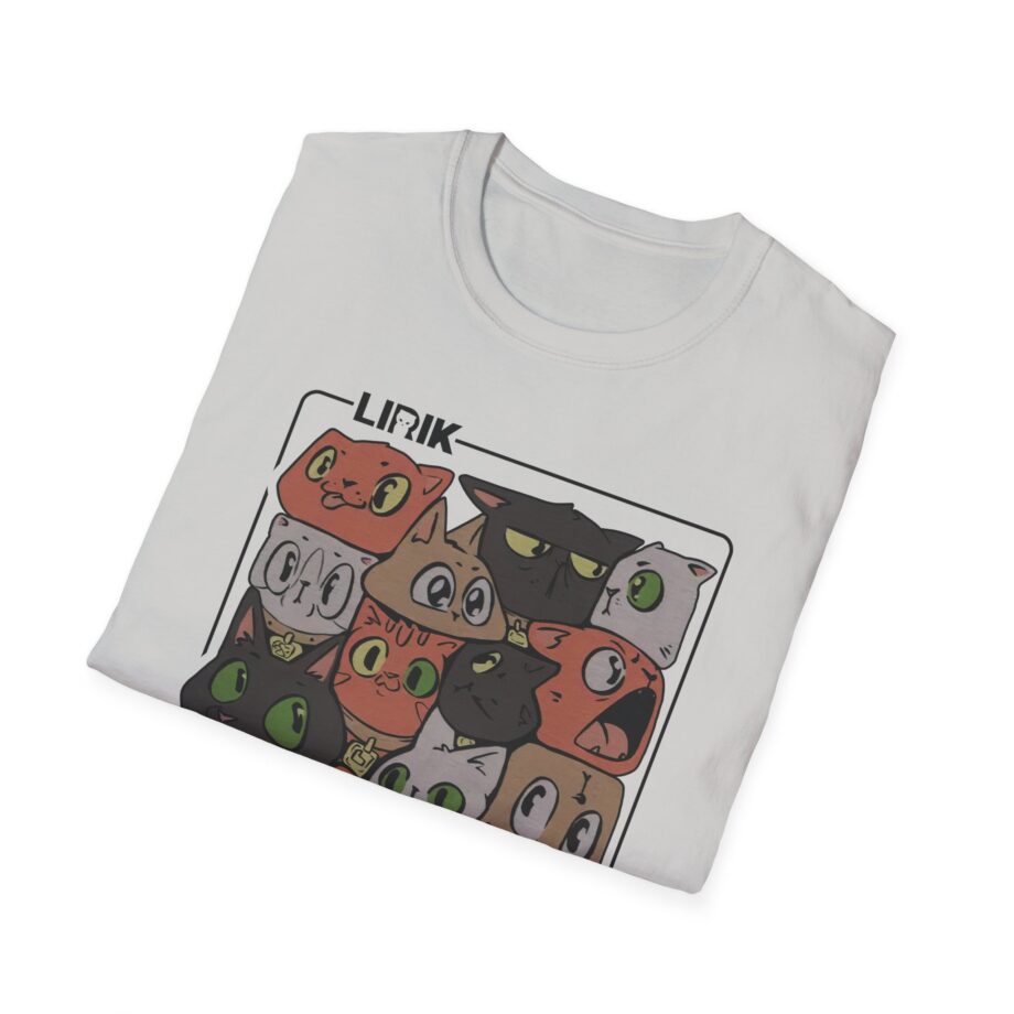 Lirik Squished Cat Jar Unisex Softstyle T-shirt