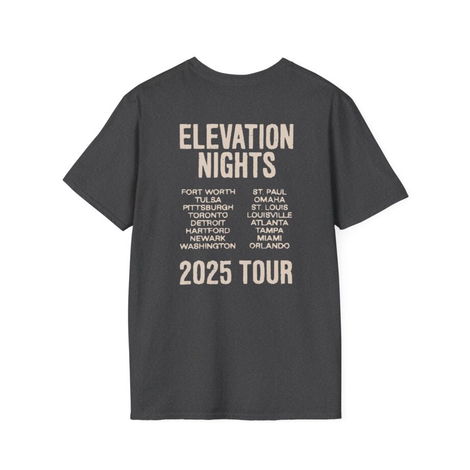 Elevation Worship Elevation Nights Tour 2025 Unisex Softstyle T-shirt