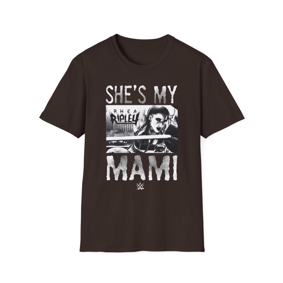 Rhea Ripley She's My Mami Unisex Softstyle T-Shirt