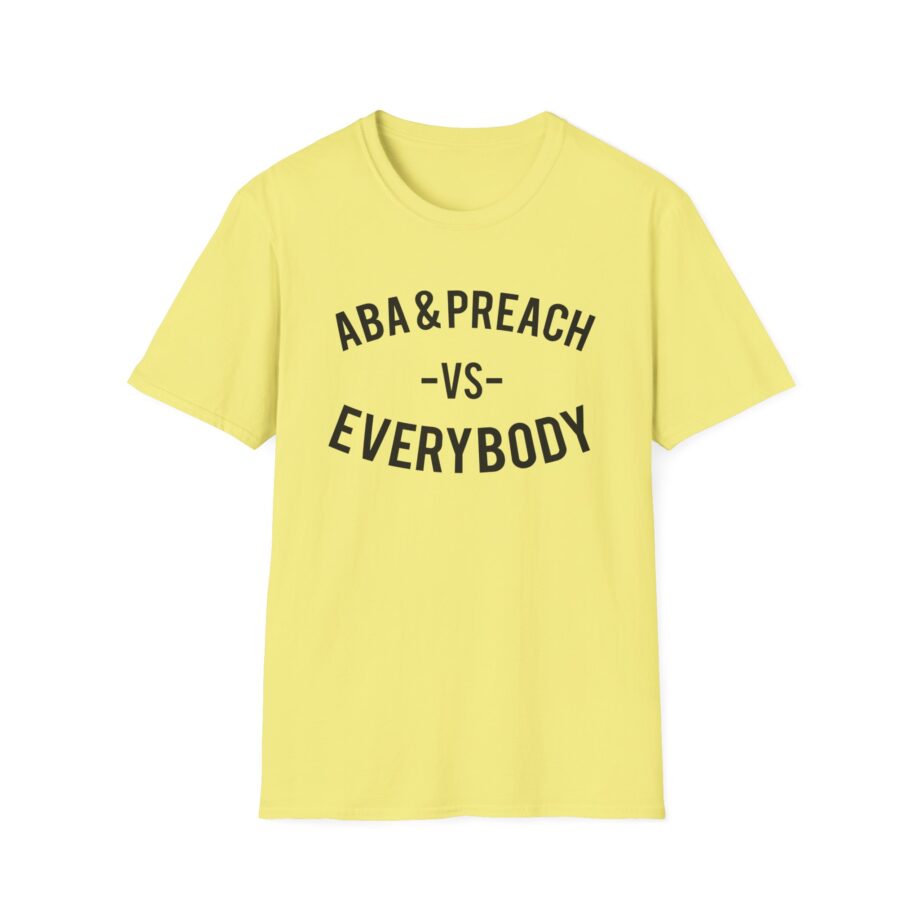 Aba and Preach Unisex Softstyle T-Shirt