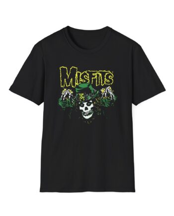 Misfits Leprechaun Fiend Unisex Softstyle T-Shirt