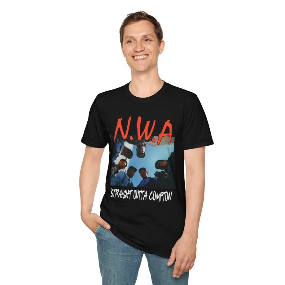 Nwa Straight Outta Compton Unisex Softstyle T-shirt