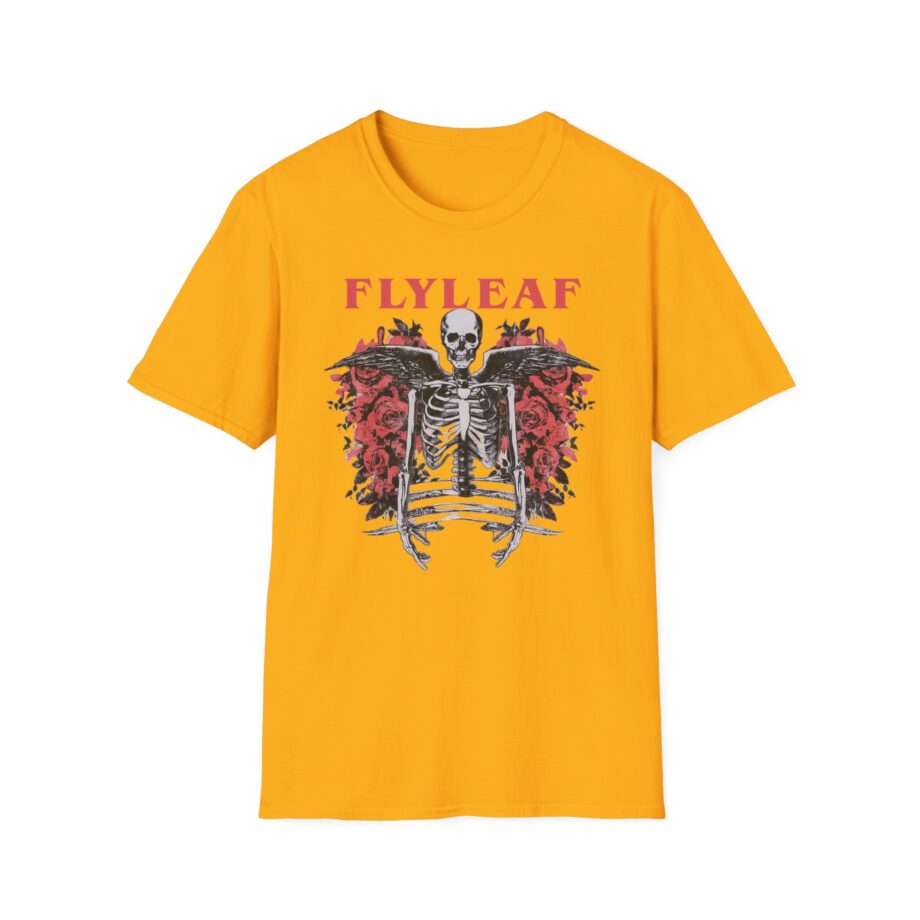 Flyleaf Skeleton Angel Unisex Softstyle T-shirt