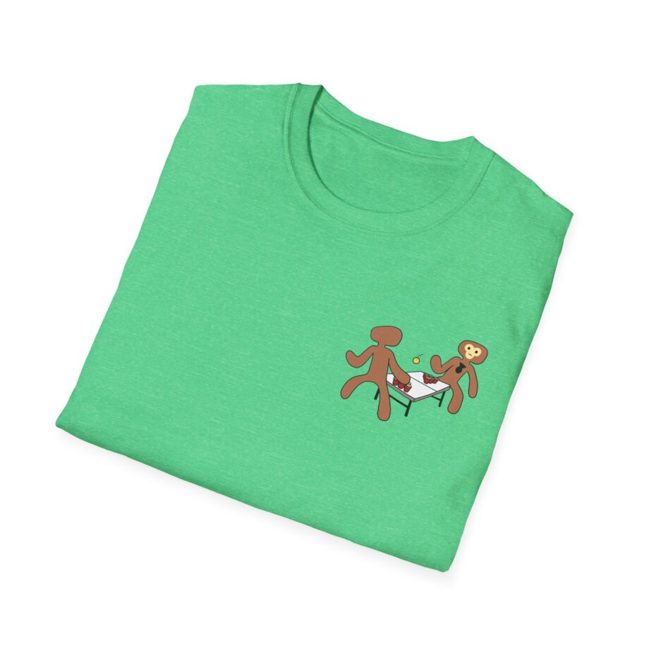 Spoonkidv Monke Pong Unisex Softstyle T-Shirt